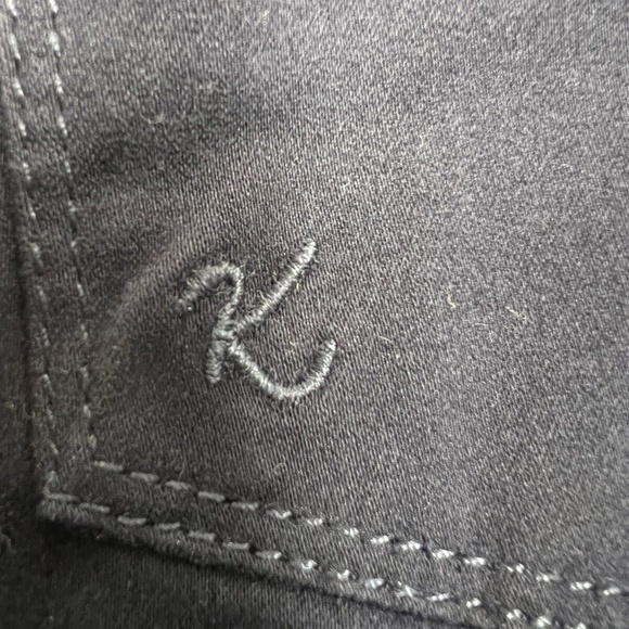 Kut From The Kloth Jogger Pants High Rise Crop Cargo Pockets Zip Ankles Blue 14 - Picture 16 of 16